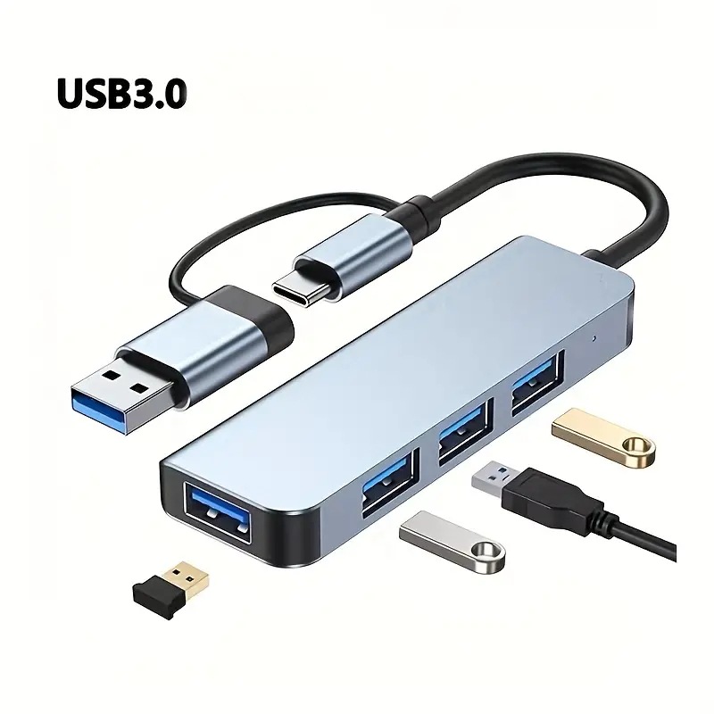 type-c扩展坞usb多合一集线器hub笔记本电脑办公转换器拓展坞