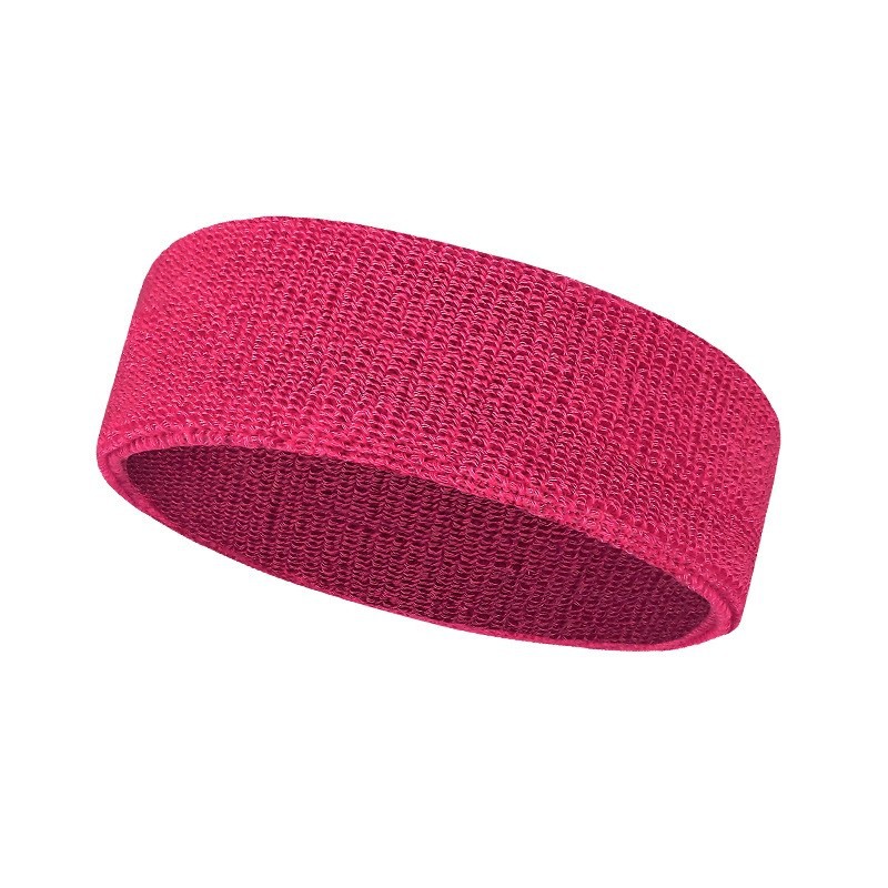 Fitness Yoga Sweat-Absorbing Headscarf Fashion Outdoor Sports Headband Hairband Anti-Sweat Band Men and Women Head Protection Belt Embroidery Running
