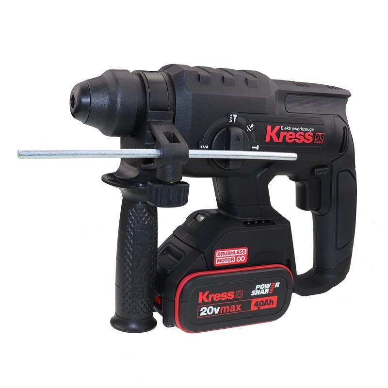 卡胜ku390锂电锤充电锂电无刷电锤工业级冲击钻充电电捶电镐kress