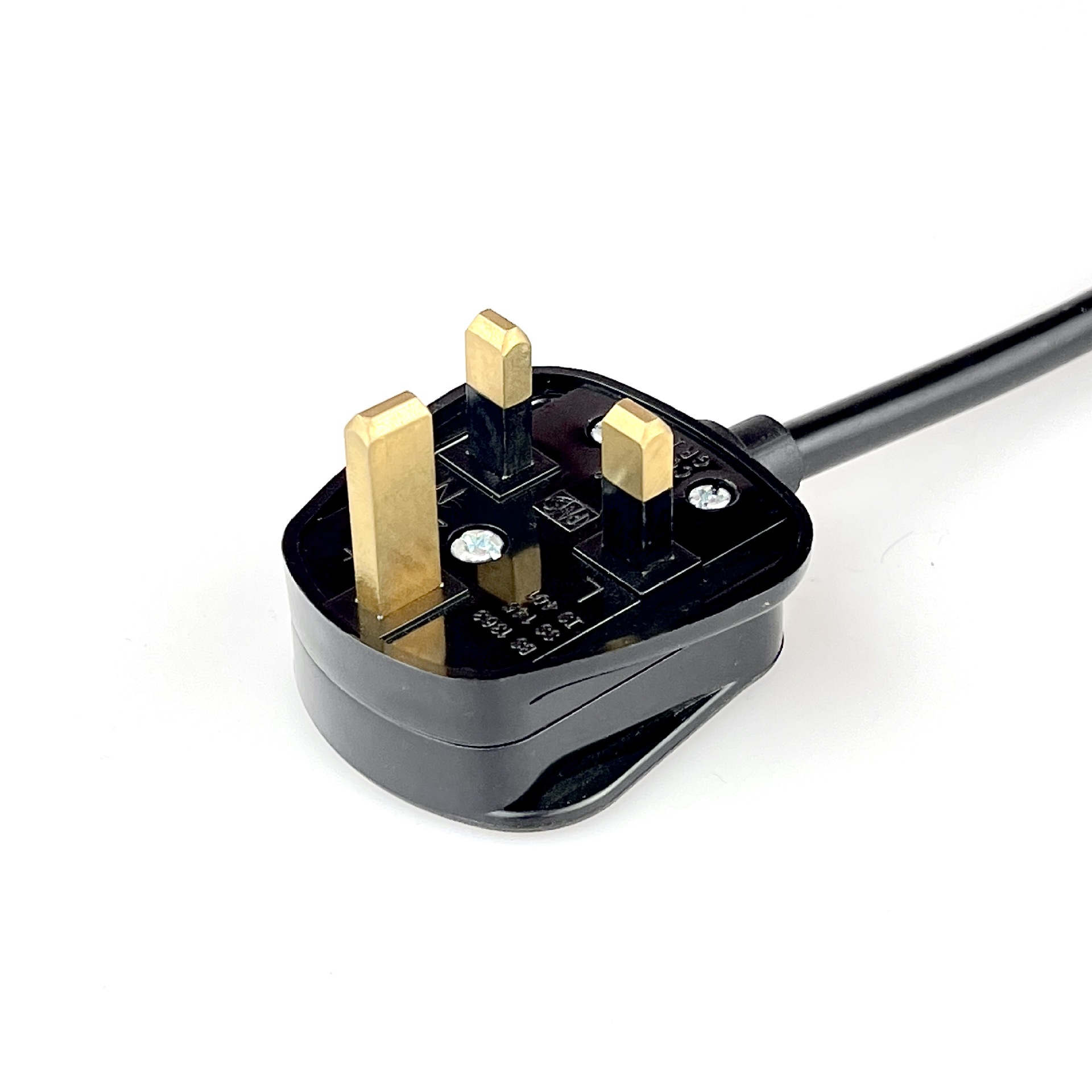 英式电源线英规插头线组装型bs认证英规电源线电饭煲线水壶电煮锅