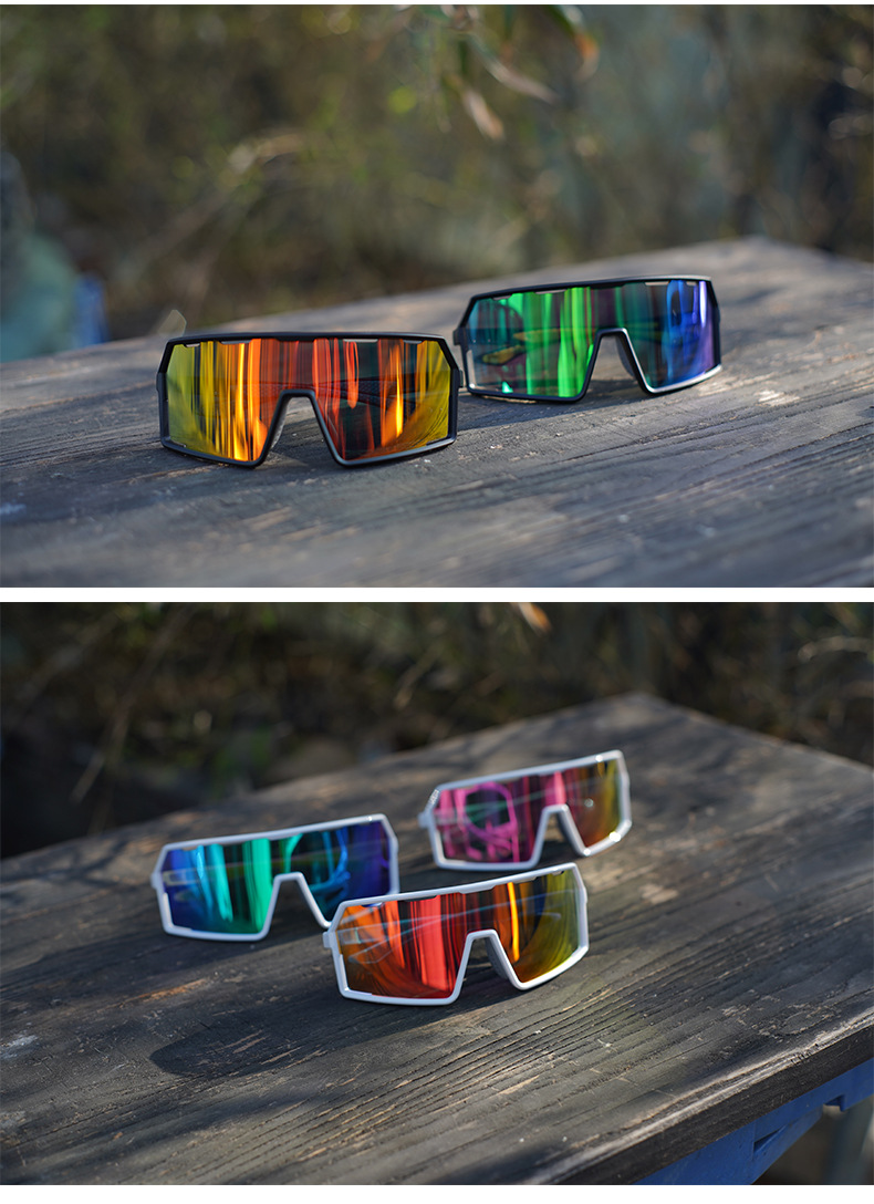 cinalli奇纳利 骑行眼镜变色偏光轮滑山地车近视专业跑步户外运动