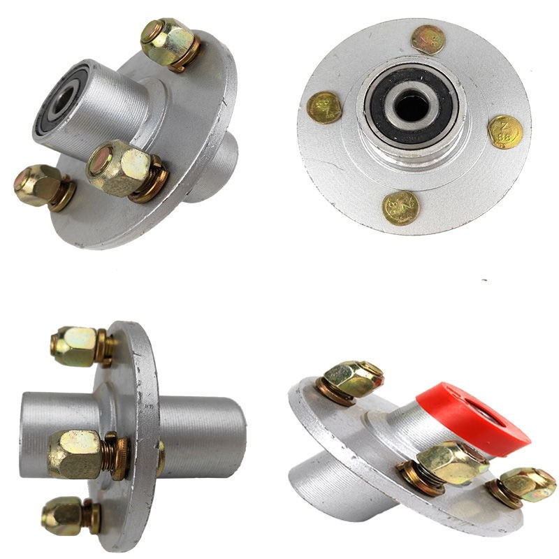 电动三轮车配件电动三轮车专用互换毂封闭车前轮互换器互换轮轴承