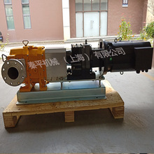 厂家供应批发铸铁凸轮高粘度转子泵电动单叶卧式污泥水泵输送泵