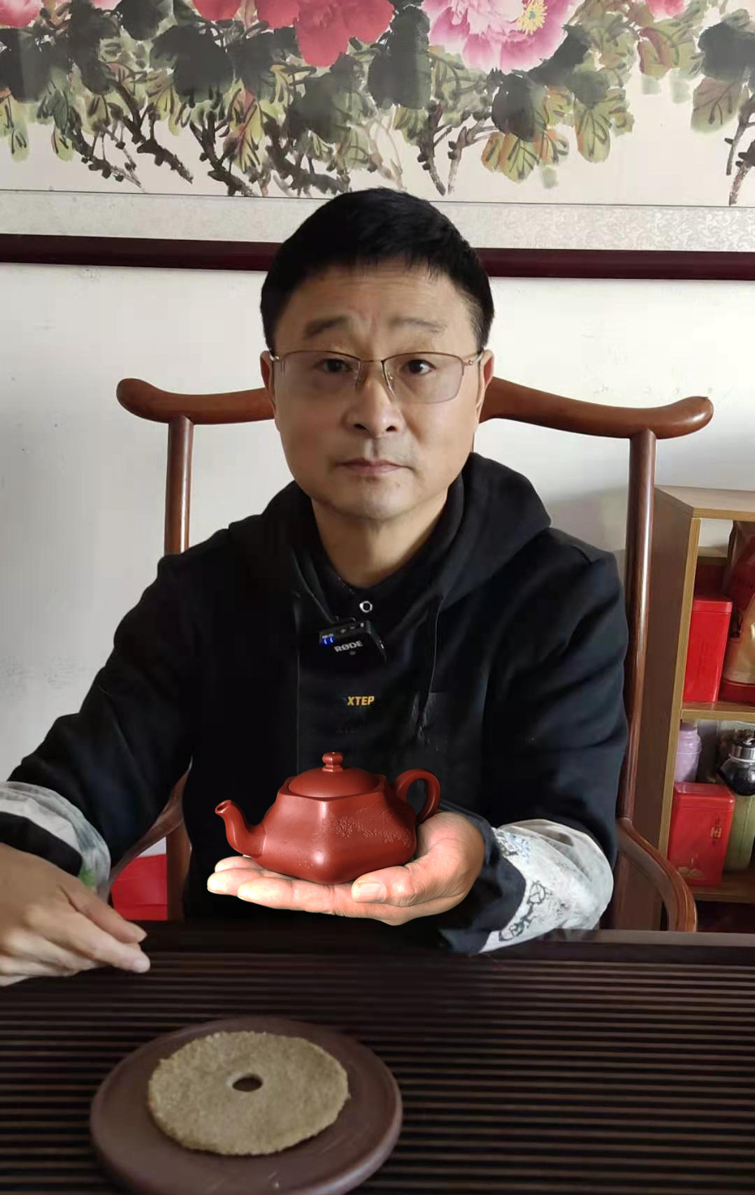 宜兴国工李卢春全手工紫砂壶一泓清泉珍藏老紫泥出水顺畅三秒速干