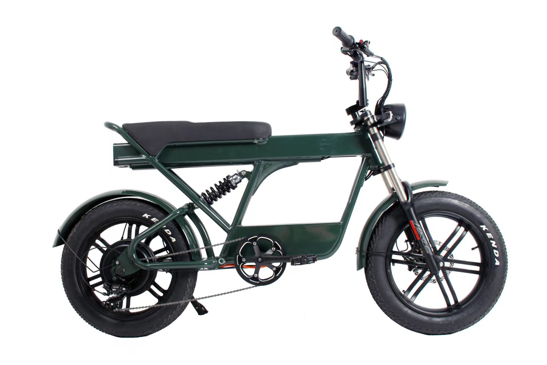 20寸电动自行车越野沙滩山地助力电单车男士雪地肥胎60v锂电电动