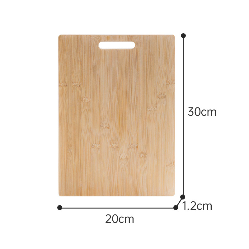 Bamboo Cutting Board Solid Wood Cutting Board Multi-Functional Home Chopping Board Solid Wood Wholesale Defrosting Board Set Cutting Board Small Cutting Board