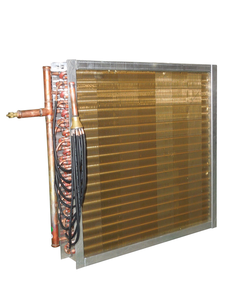 生产定制供应翅片式冷凝器 空调蒸发器 亲水铝箔壳管式冷凝器厂家