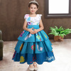 Foreign trade Cross border Explosive money Magic Full House princess Dress CUHK Cake skirt printing Mosaic girl Pompous skirt