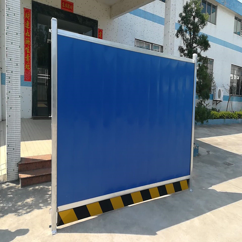 【当天发货】工地彩钢围挡护栏市政施工pvc组装式防护隔离护栏板