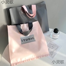 高档磨砂服装店女装装衣服用手提袋子塑料袋礼品包装打包批发