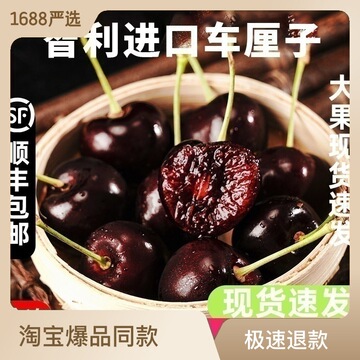 一件代发智利车厘子樱桃当季时令新鲜水果多规格智利车厘子