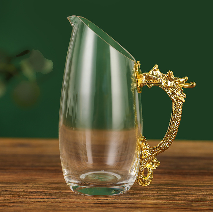 白酒杯套装分酒器水晶玻璃中式分酒器陶瓷分酒器个性化分酒器家用