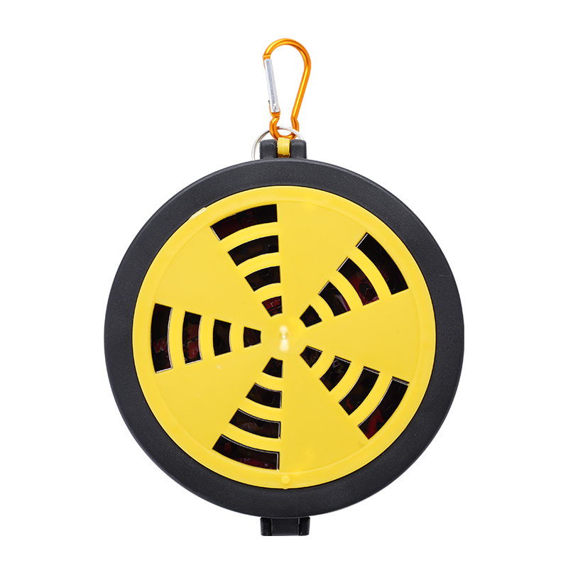 Outdoor Mosquito Coil Portable Hanging Indoor Mosquito Smudge Box Summer Fishing Mosquito Repellent Fireproof Plastic Mosquito Coil with Lid