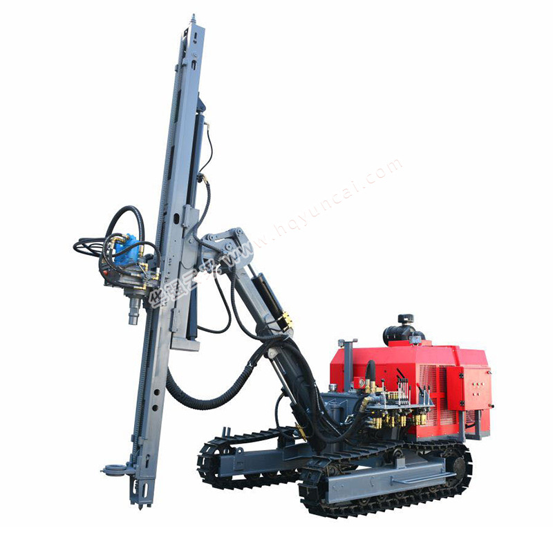 红五环h420m履带式露天潜孔钻车(混合动力)