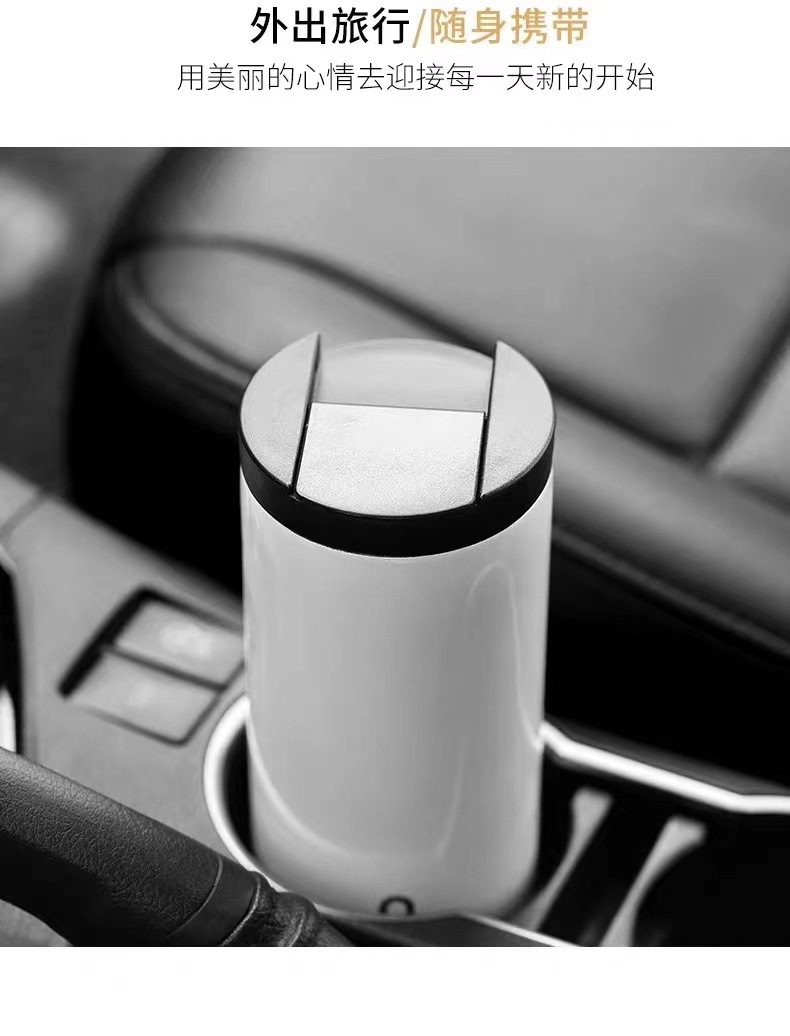 Stainless Steel Coffee Cup Boys Style Light Luxury High-Grade Exquisite High-End Water Cup Good-looking Portable Cup Insulation