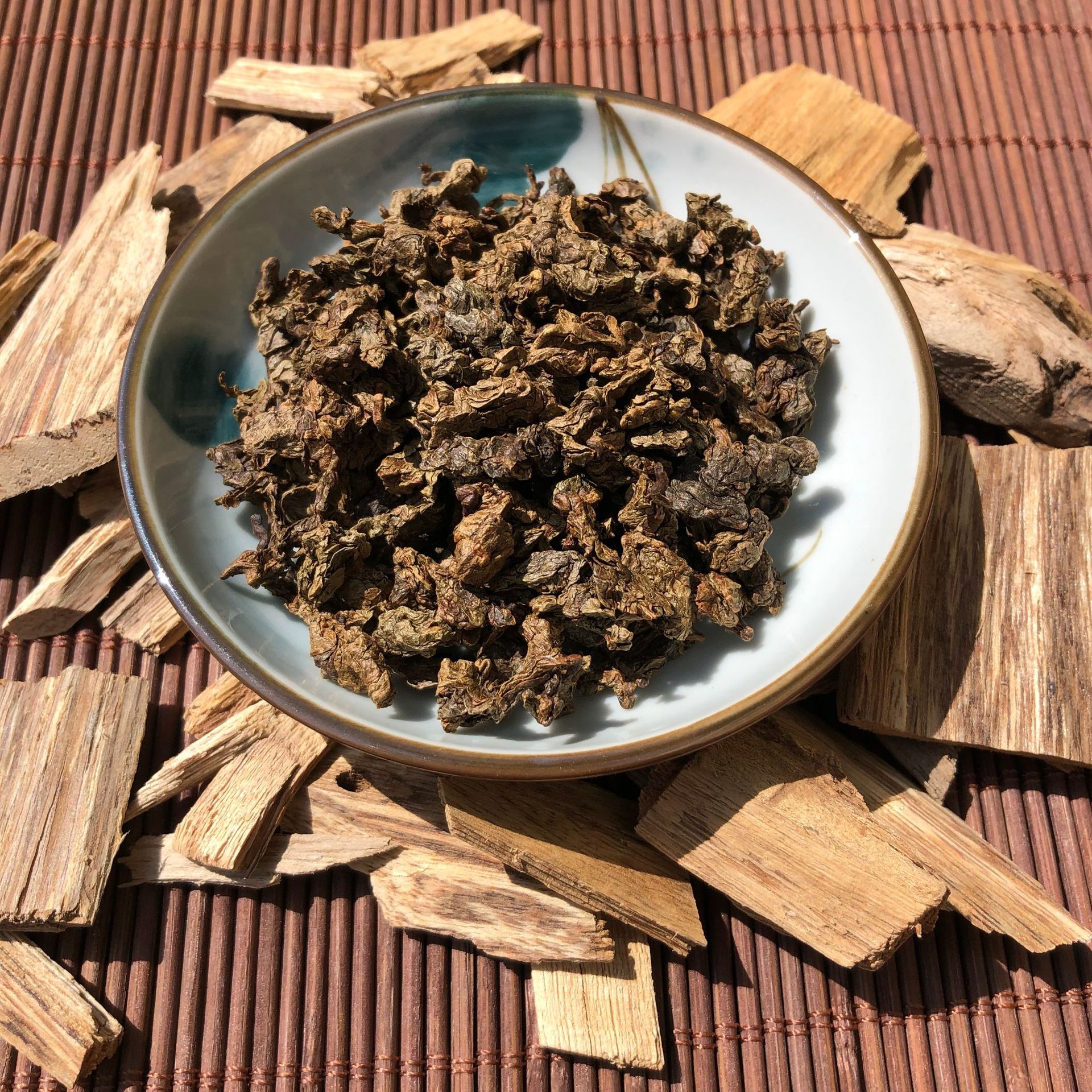 徽信远沉香茶天然奇楠陈香叶茶2021新茶