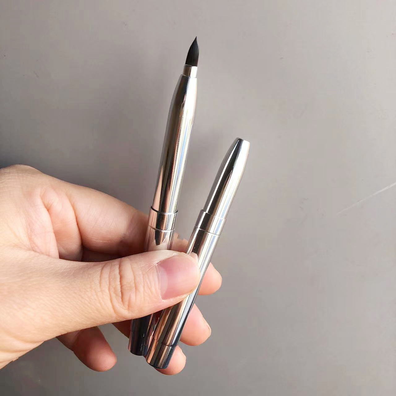 韩国fillimil930伸缩化妆刷 金属伸缩刷唇刷 遮瑕刷便携化妆刷