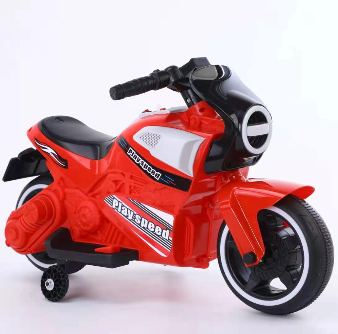 儿童电动摩托车电瓶车2-6岁宝宝电动三轮车小孩电动玩具车