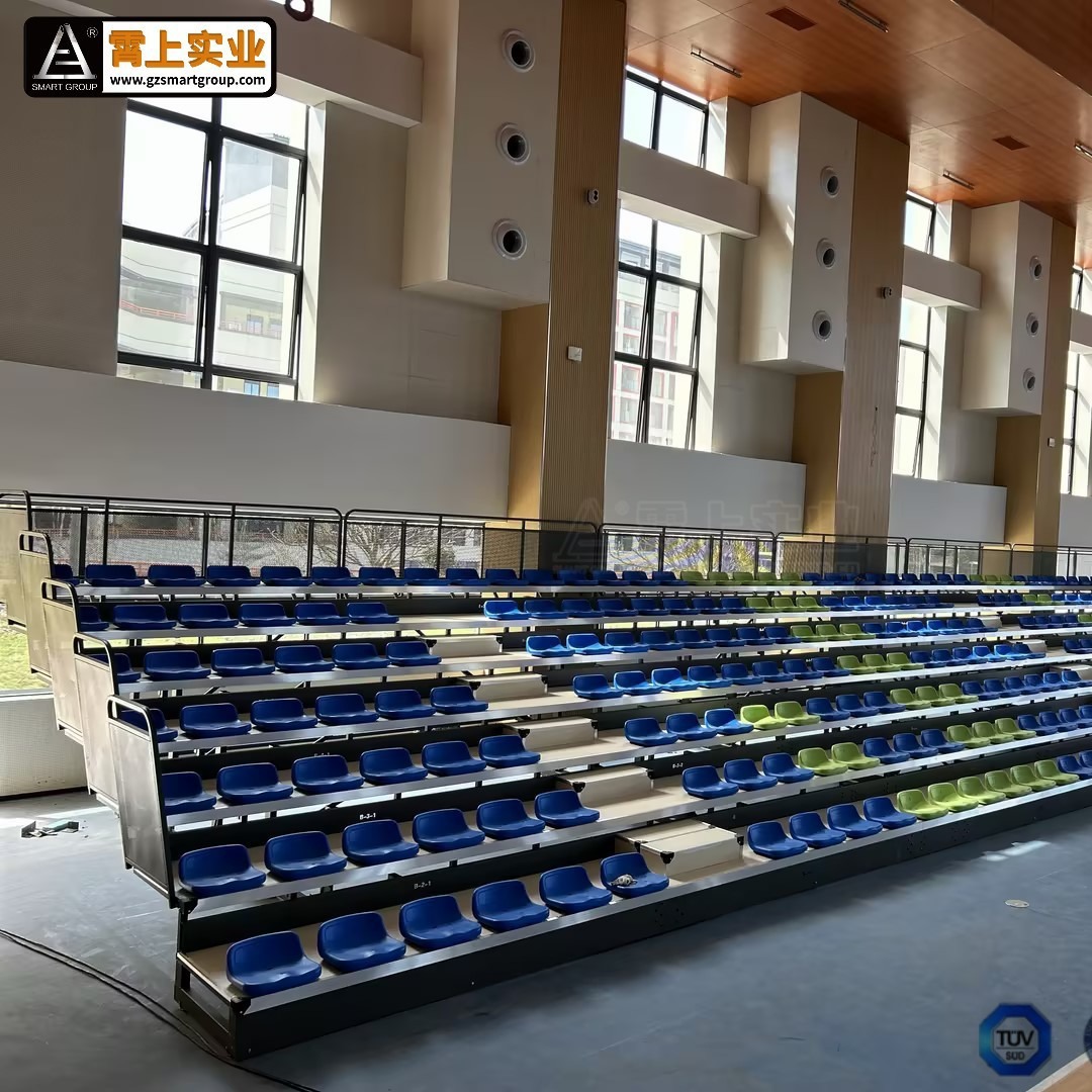 电动伸缩看台活动看台座椅室内体育馆观众看台比赛观众席-阿里巴巴