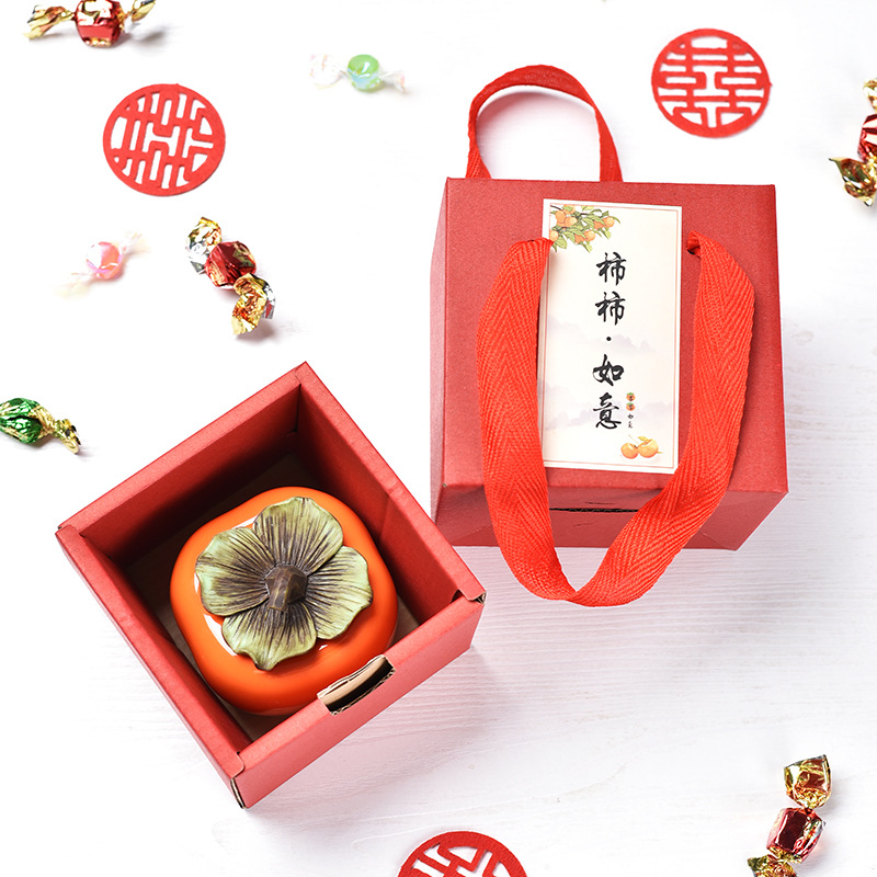 Chinese Candy Box Wedding Companion Gift Tea Jar