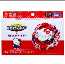 TOMY BEYBLADE 爆旋陀螺DB B00 限定版星际凯蒂猫Hello Kitty玩具