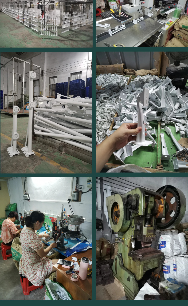 自厂供应1661铝合金球机支架适用海康大华高速摄像球机吊装云台zj