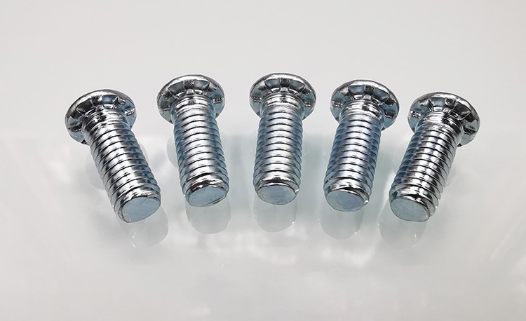 hfh-m12-20/25/30/35/40铁镀锌压铆螺钉栓自扣紧固件高强度环兰