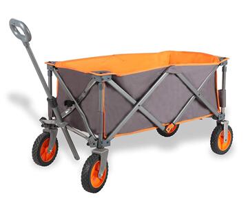 网红新款公司团建活动野外露营营地车折叠行李拖车