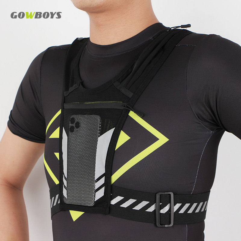 Ultralight Breathable Vest Cycling Outdoor Phone Holder for Backpack Running Vest Trail Running Backpack Running Kettle