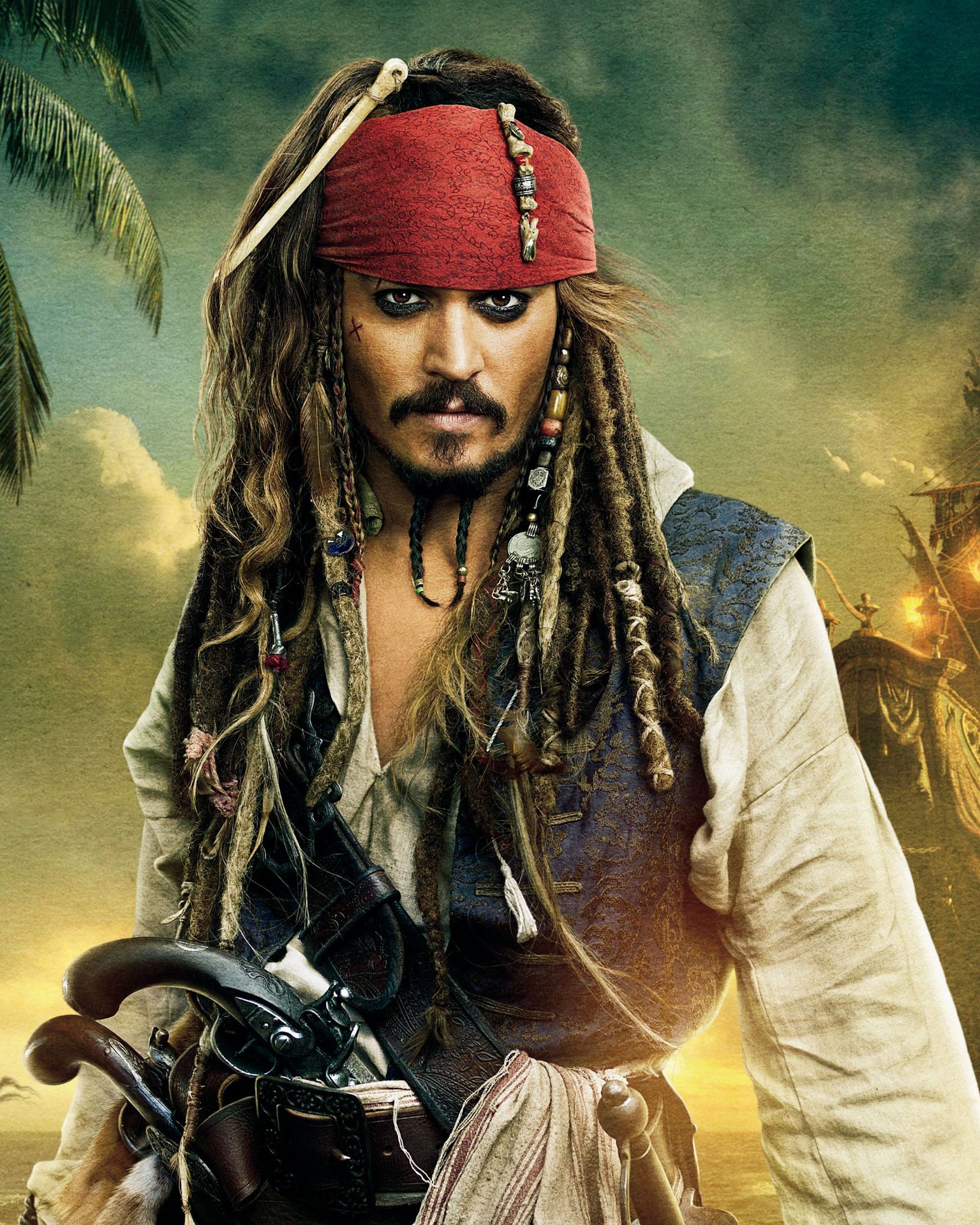 外贸款支持定制批发diy钻石十字绣加勒比海盗钻石画