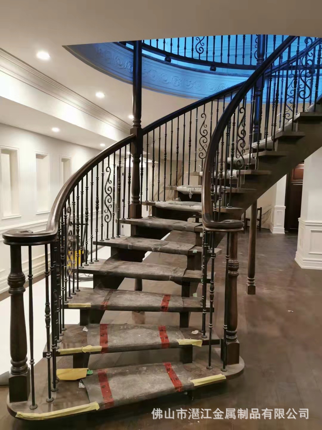 佛山欧式别墅扶手栏杆