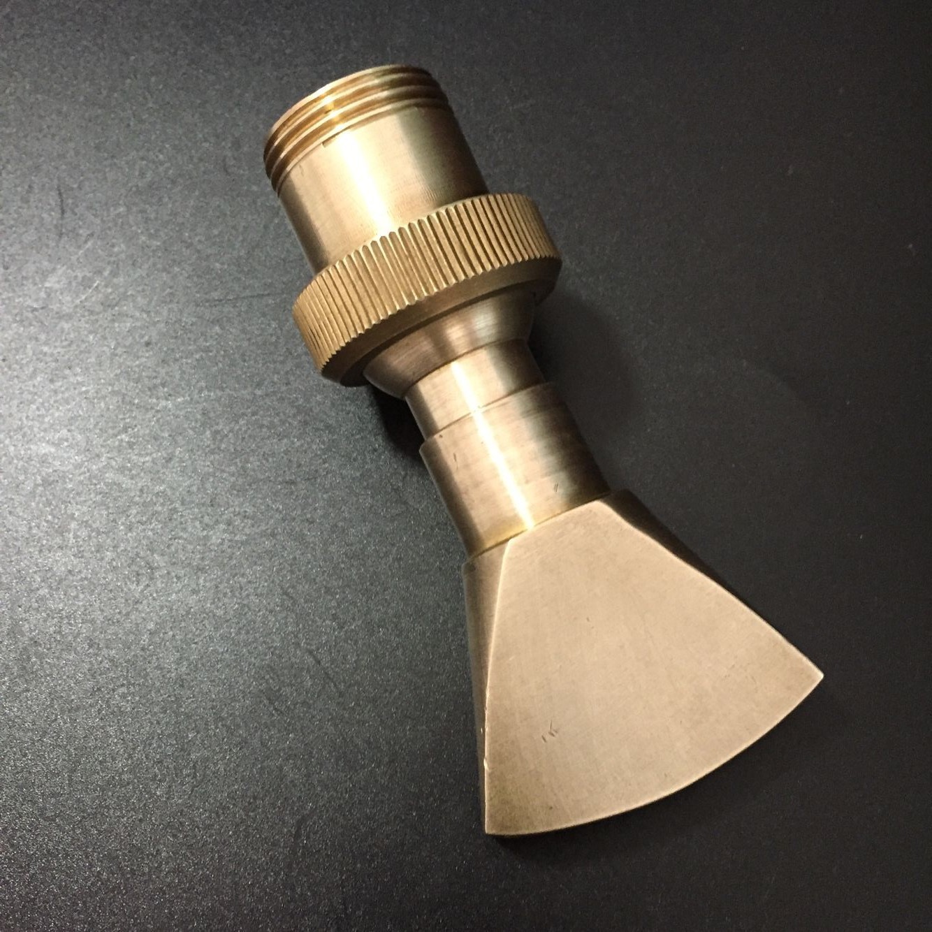 喷泉可调节铜喷头 园林景观喷嘴喷头 可调节扇形铜喷头厂家供应