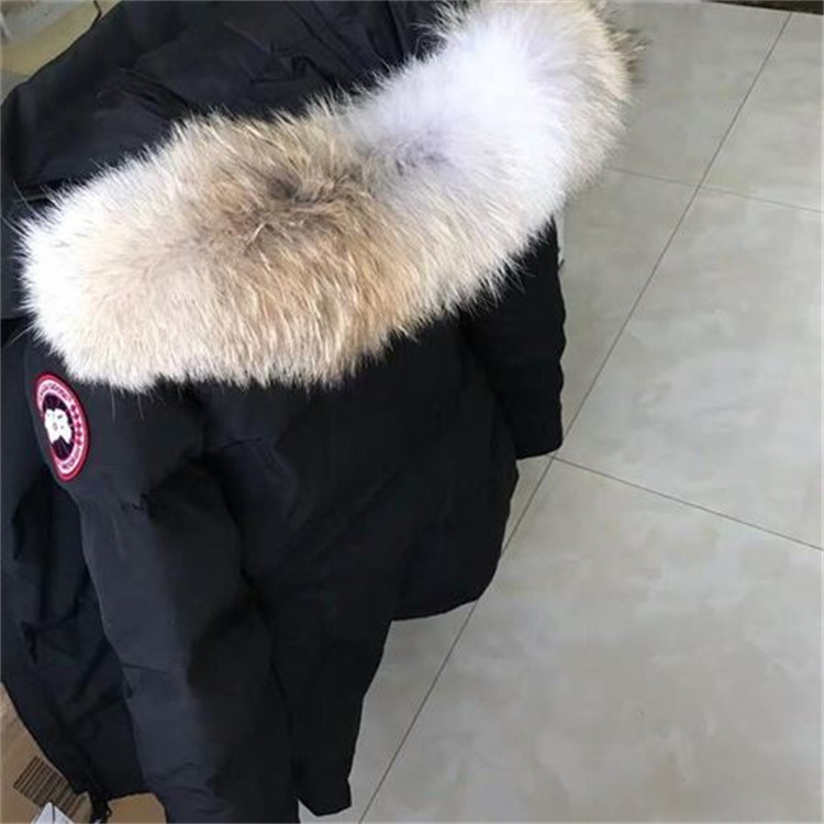 大鹅款羽绒服仿真狼毛领子青狼毛领子拼皮碎皮狼毛领子远征服毛领