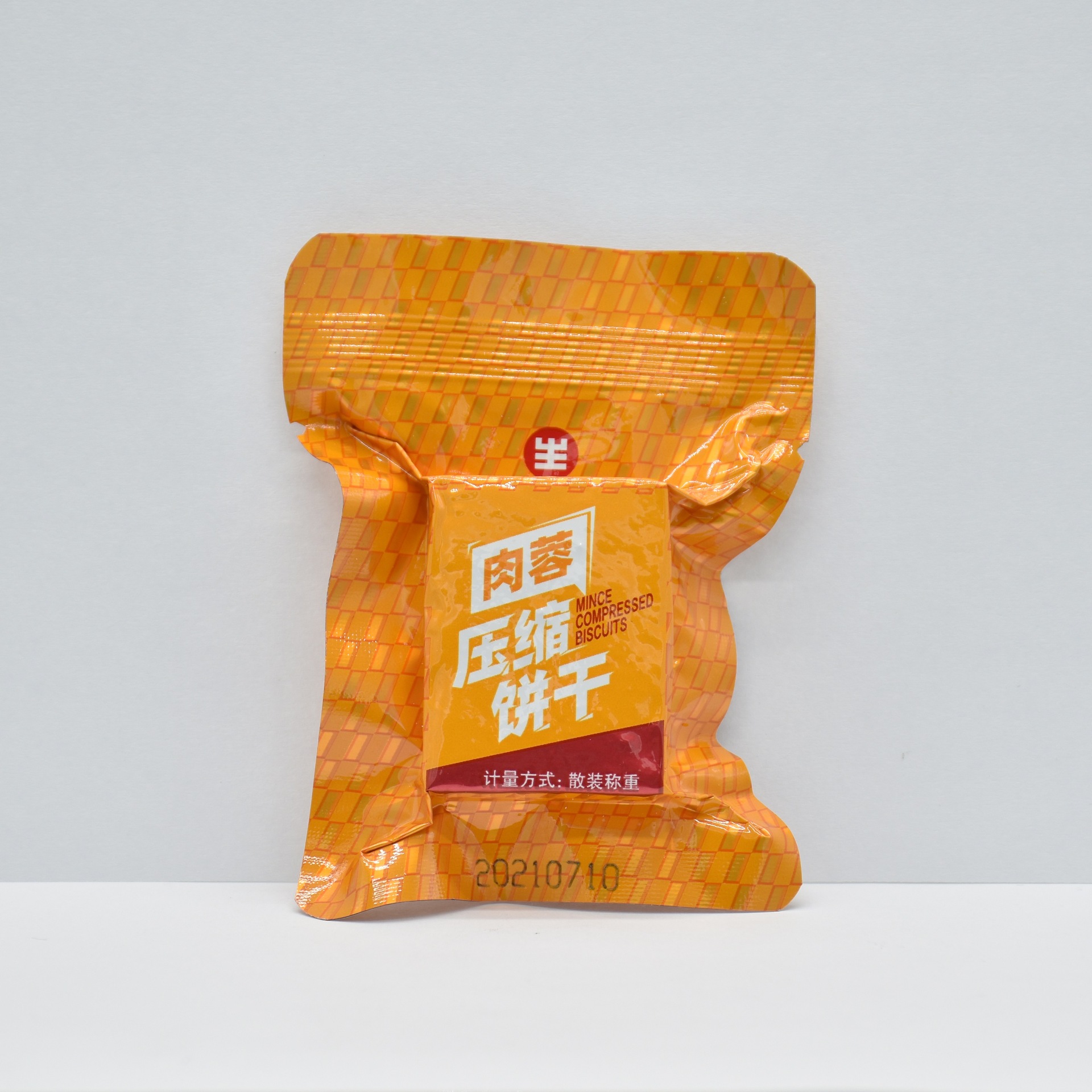 【散装】冠生园压缩饼干 5gk/箱 葱油 肉蓉 芝麻