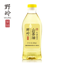 野岭压榨山茶油500ml  绿色食品 物理压榨工艺油茶籽油 一件代发