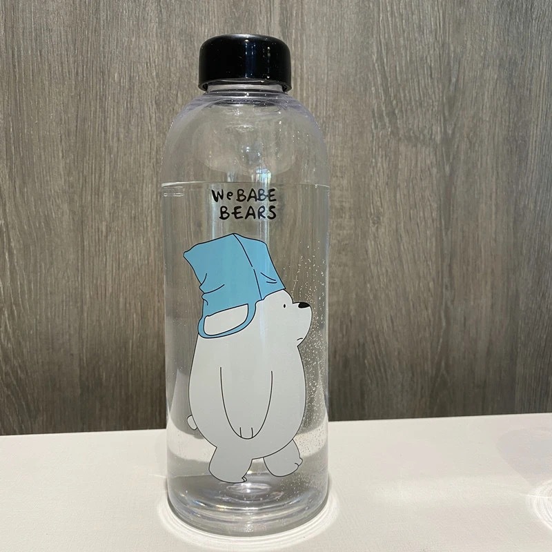 Korean Pongdang Water Cartoon Large Capacity Plastic Cup Scented Tea Cup Big Fat Small Fat Cup Plastic Cup