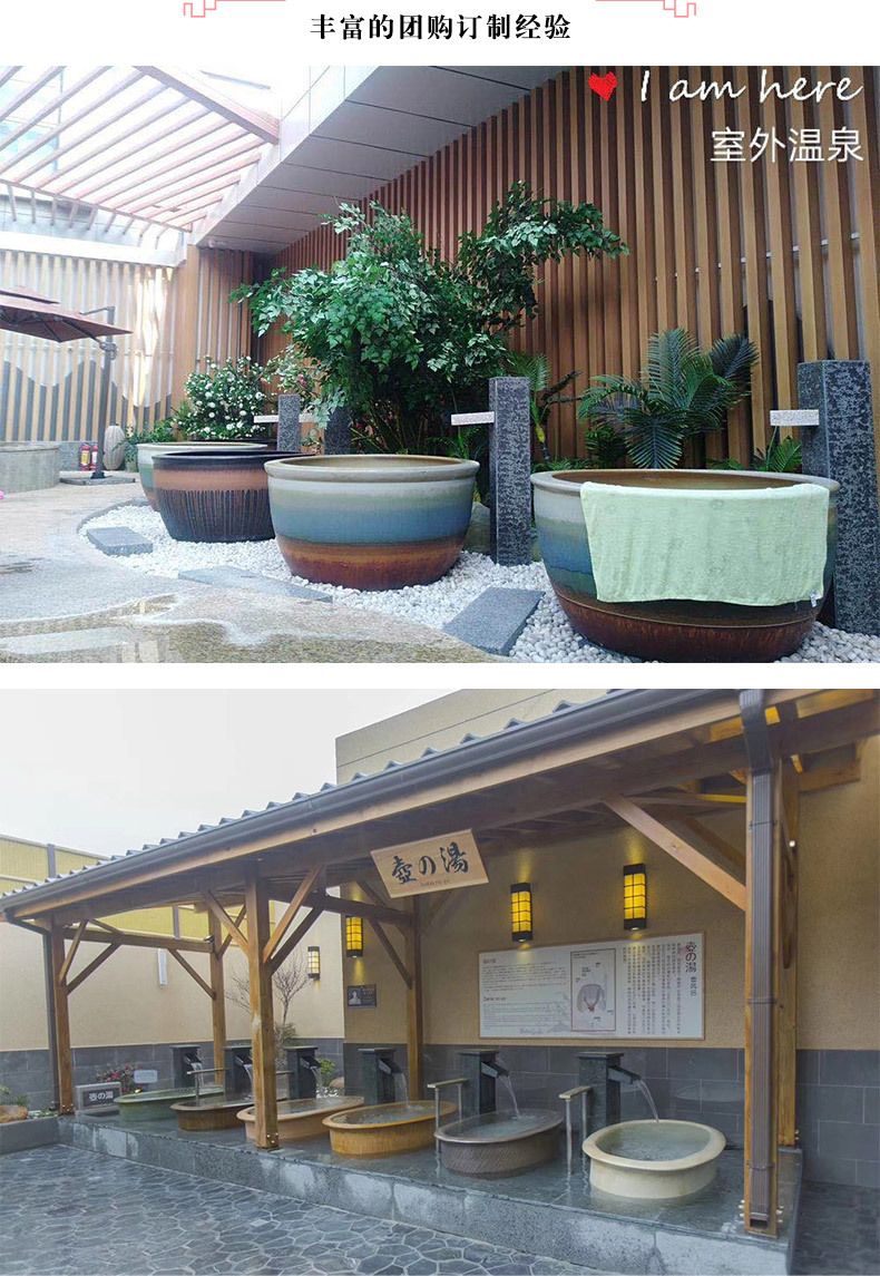 陶瓷特大号缸老式仿古鱼缸粗陶睡莲花坛酒店庭院花盆复古种树大盆