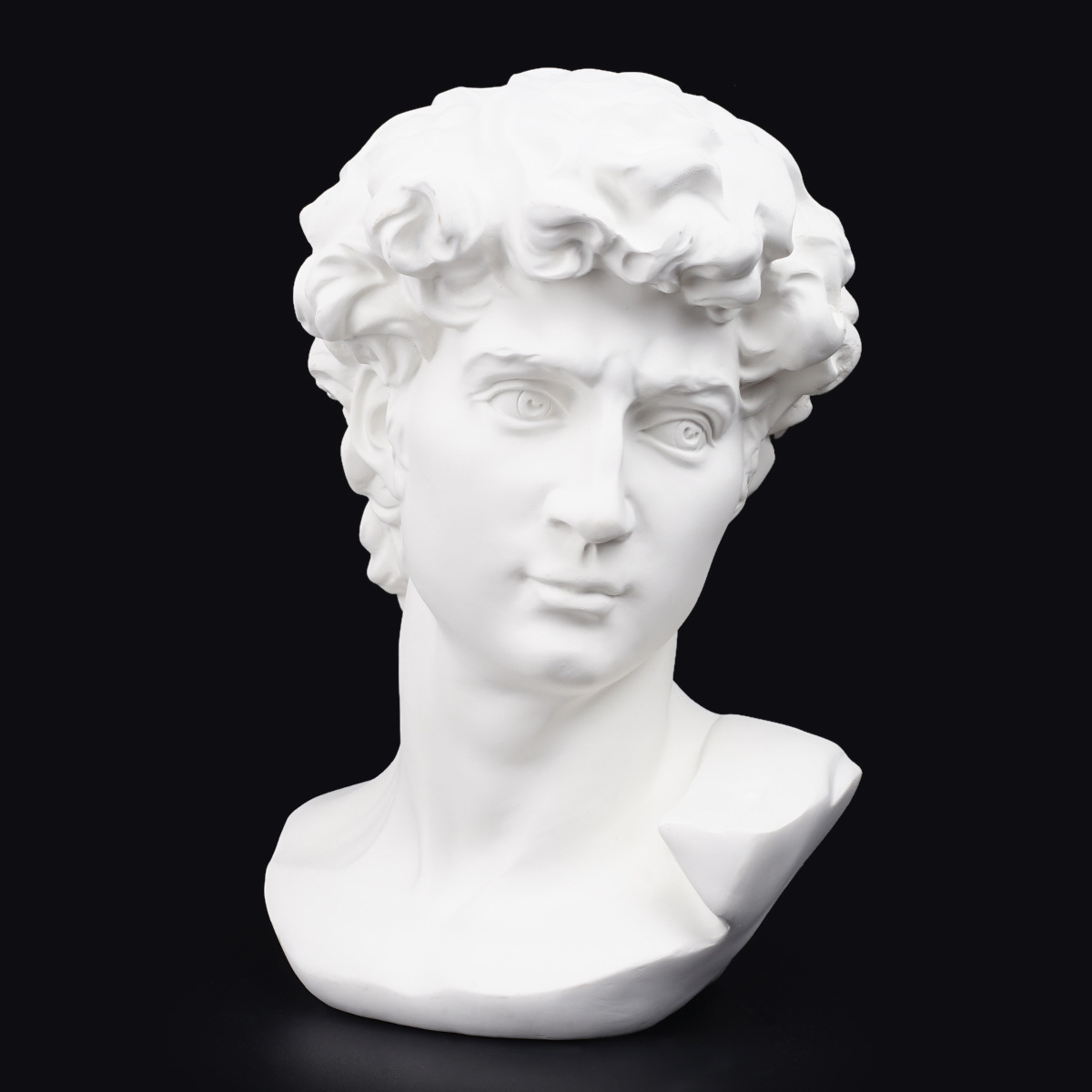 大卫石膏头像美术素描教学用具家居摆件艺术雕刻橱窗装饰