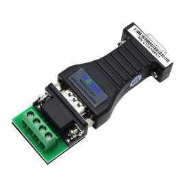 宇泰无源rs232转rs485转换器双向 光电隔离db9串口转换ut-2017