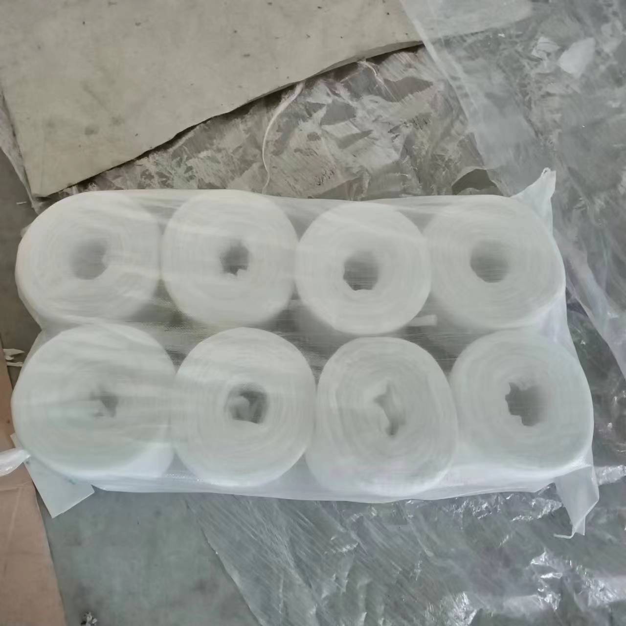 甘肃苗圃绿化树移植包土球布条20球25球红豆杉土球捆扎无纺布布带