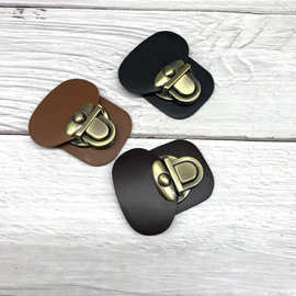 金属皮对扣锁扣 合金扣风衣外套大衣皮草包包扣袖扣皮包箱包扣