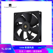 Thermalright 利民 TL-G12B 风冷散热器12cm机箱风扇液压轴承温控