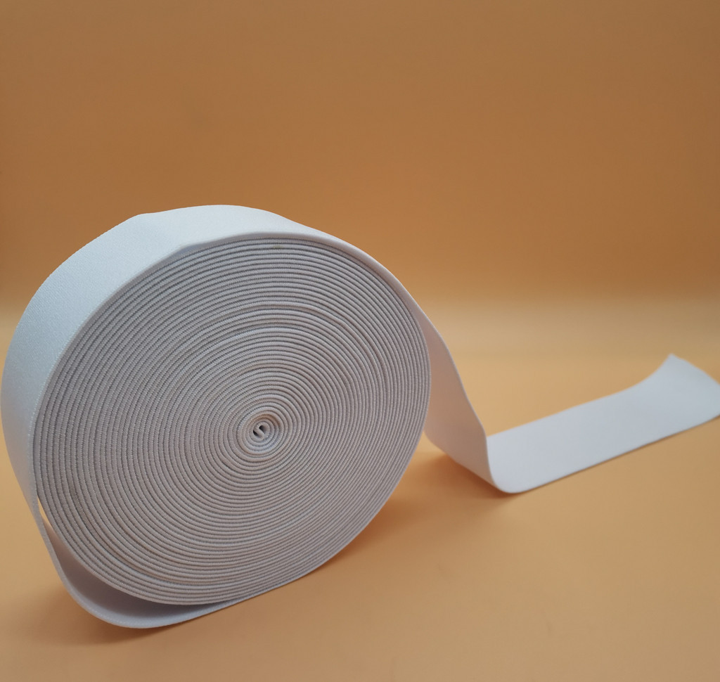 现货热转印带印刷带橡筋内裤用松紧带白色转印胚带热升华印花带