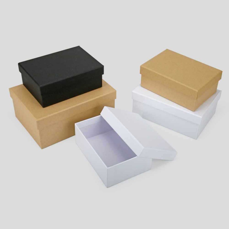 礼品盒定 制天地上下盖现货空白硬纸盒定 做印刷logo方形包装