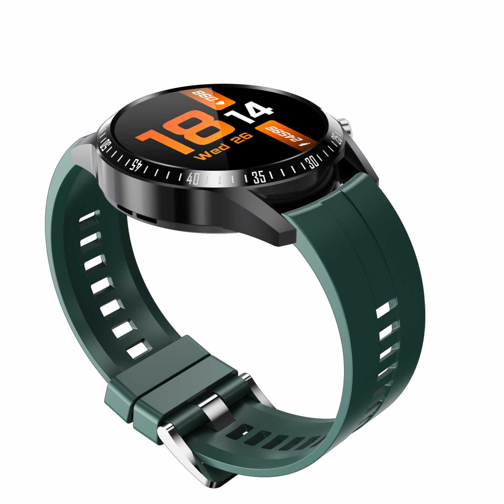 新款智能手表体温监测心率血压血氧运动跨境蓝牙通话smart watch