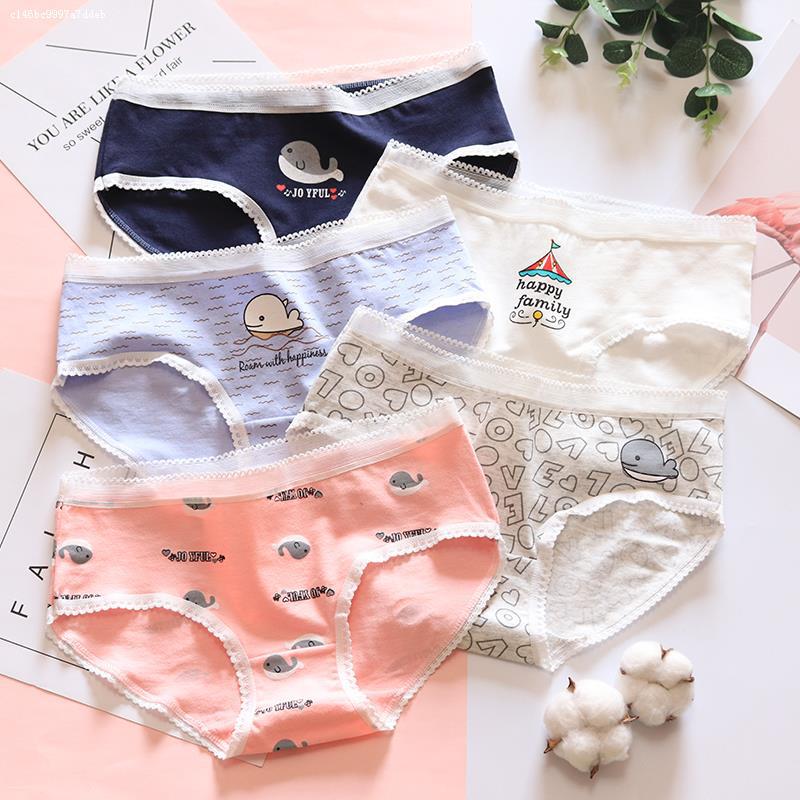 少女内裤女孩14纯棉12青少年大童三角裤15初中学生高腰全棉16岁13