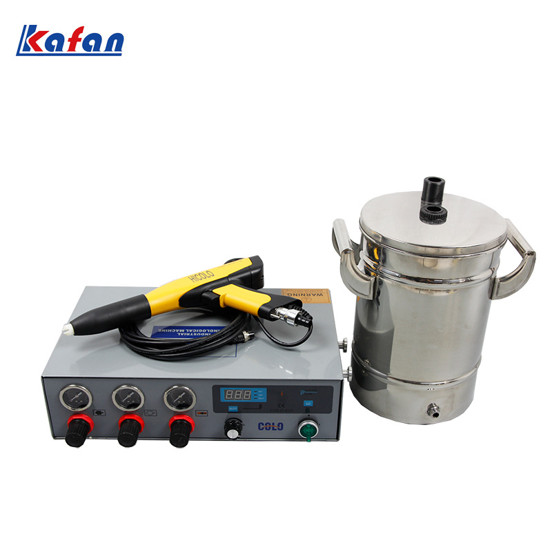 跨境实验型静电粉末喷涂机便携式喷粉机适用于小批量金属表面喷涂