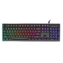 阿彻尔高质量高性能实用RGB游戏有线键盘电竞笔记本电脑104键