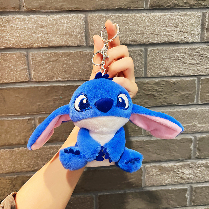 Plush Toy Cute Stitch Baby Doll Wholesale Bag Pedants Hangings Schoolbag Doll Keychain Accessories