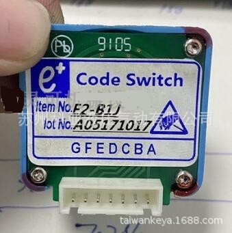 原装e+ Code Switch波段开关ltem No. E2-B1J GFEDCBA 倍率开关